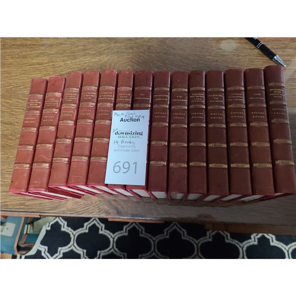 Antique Books  MacMillans Poket Kipling Cat A