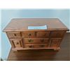 Image 4 : Wooden jewelry box, asst costume jewelry, pins