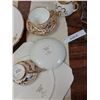 Image 4 : Royal Swan dinner set; asst dinner tea sets - H&M Sutherland China; Myott, Son & Co Ltd. (18 carat)