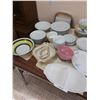 Image 2 : Asst plates, bowls, serving dishes, gravy boat