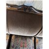 Image 14 : 2 upholstered chairs, couch - inlaid solid accent