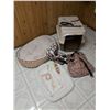 Image 1 : Trusty Pup dog bed; 2 dog coats - 1 med, 1 large; cat bed and toys; dog collars and leash; precision
