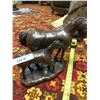 Image 5 : 2 Bronze type statues, cowboy & more & foal