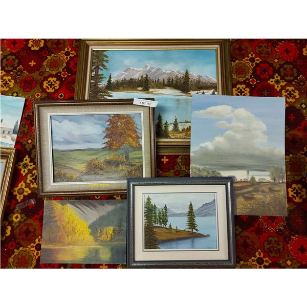 Assorted Joyce McMillan Paintings