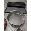 Image 6 : Kitchen lot incl cookie trays, cake pans, baskets, serving trays, pierogi maker large pot