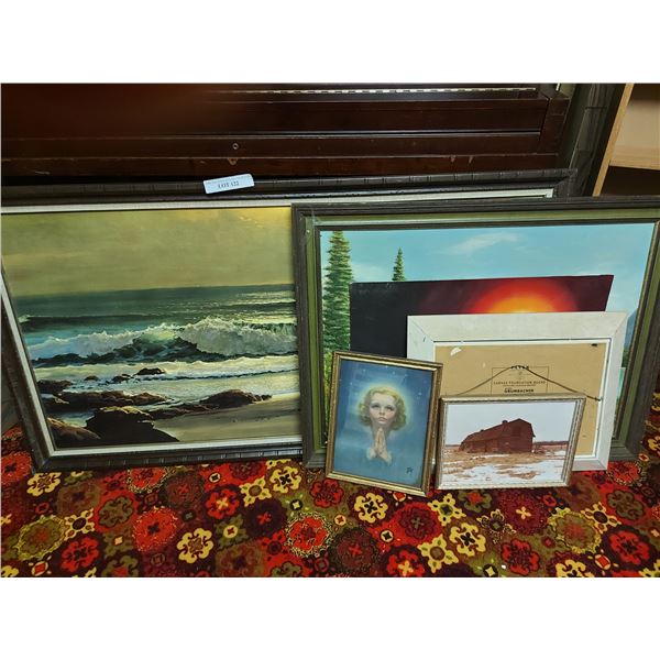 Joyce McMillan Artwork & Assorted Framed Prints
