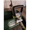 Image 2 : Scotts AccuGreen 1000 fertilizer / seed spreader; LawnMaster grass trimmer - lithium, w/charger and 
