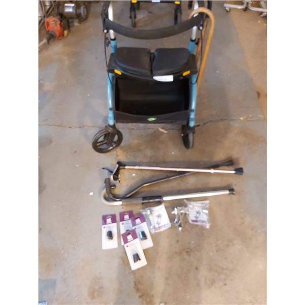 Evolution Xpresso Lite, asst canes and cane tips