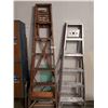 Image 1 : 2 ladders - aluminum, wooden