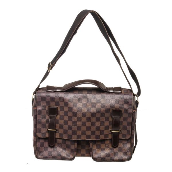 Louis Vuitton Brown Damier Canvas Broadway Shoulder Bag