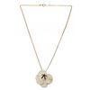Image 1 : Chanel Gold Camelia Necklace