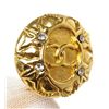 Image 3 : Chanel Gold CC Disc Earring