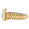 Image 3 : Rolex Ladies 18K Yellow Diamond And Champagne Index President Wristwatch
