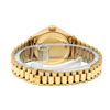 Image 6 : Rolex Ladies 18K Yellow Diamond And Champagne Index President Wristwatch