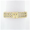 Image 2 : Di Modolo QUADRIA 18k Gold .88 ctw Pave Round Brilliant Diamond Dual Row Band Ri