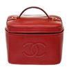 Image 1 : Chanel Red Patent Leather Vanity Case