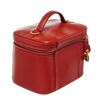 Image 3 : Chanel Red Patent Leather Vanity Case