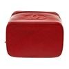 Image 4 : Chanel Red Patent Leather Vanity Case