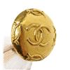 Image 3 : Chanel Gold CC Disc Earring