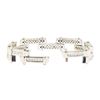 Image 3 : 7.75 ctw Diamond Staggered Bar Bracelet - 18KT White Gold