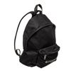 Image 2 : Givenchy Black Leather Logo Backpack Bag