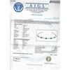 Image 4 : 3.58 ctw Emerald and Diamond Bracelet - 14KT White Gold