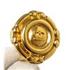 Image 4 : Chanel Gold CC Disc Earrings