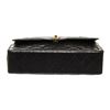 Image 5 : Chanel Black Leather Paris Chain Shoulder Bag