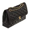 Image 7 : Chanel Black Leather Paris Chain Shoulder Bag
