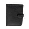 Image 1 : Louis Vuitton Black Epi Leather Agenda PM Wallet