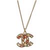 Image 2 : Chanel Gold CC Necklace