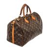 Image 2 : Louis Vuitton Brown Monogram Canvas Speedy 35cm Satchel Bag