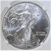 Image 2 : 1996 AMERICAN SILVER EAGLE NGC MS-69