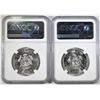Image 2 : 1966 & 67 SMS KENNEDY HALVES NGC MS-67