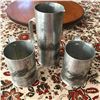 Image 1 : Set of Aluminum Hunting Pitchers, Steins