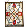 Image 1 : Victorian Style Stained Art Glass Window Panel