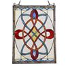 Image 2 : Victorian Style Stained Art Glass Window Panel
