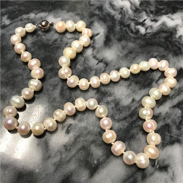 7-8mm Culured Pearl 18" Necklace