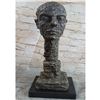 Image 1 : After Giacometti, Mid Century Surrealist Bronze Sculpture