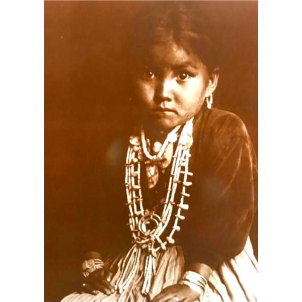 Native American History, Navajo Girl Photo Print