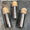 Image 1 : Three Bank Rolls, 1963-P Uncirculated Jefferson Nickels
