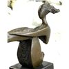 Image 7 : Abstract Woman In Pose Bronze Sculpture