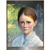Image 2 : 20thc Russian Impressionism Oil Painting, Peasant Girl
