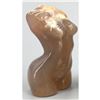 Image 1 : Carved Cherry Agate Female Torso Sculpture