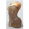Image 2 : Carved Cherry Agate Female Torso Sculpture