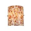 Image 3 : Pair of Mosaic Sea Shell Sconce Lights