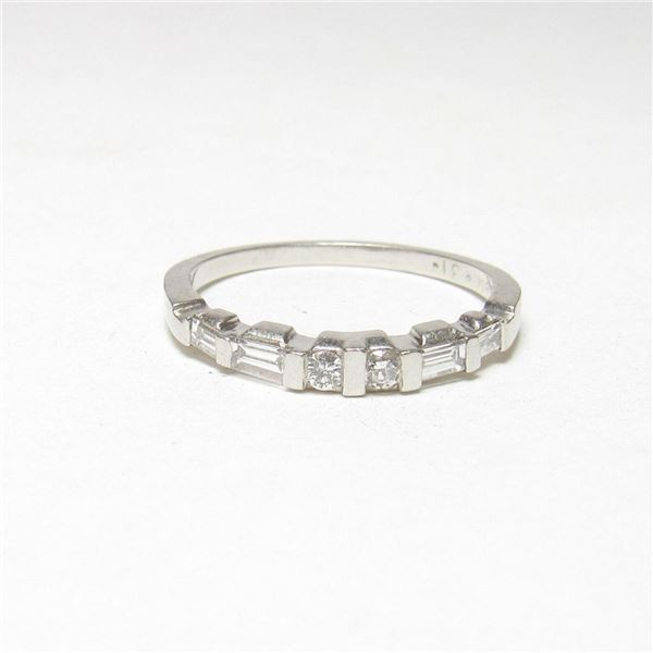 .31cts Platinum & Diamond Wedding Band