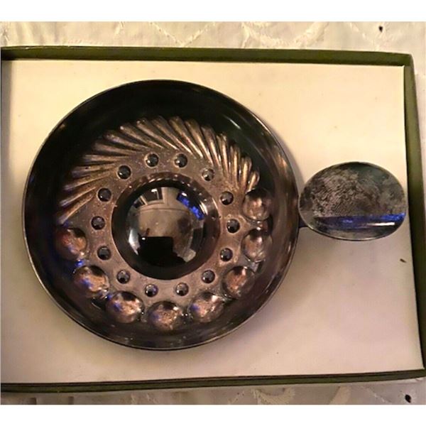 Christofle France Silverplated Sommelier Tastevin
