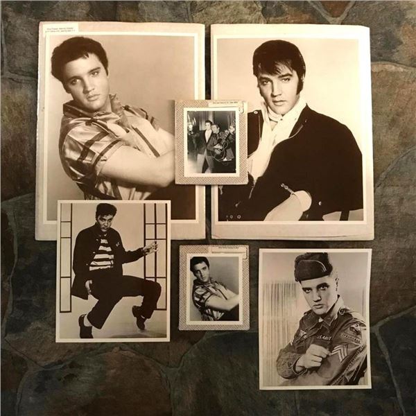 Group of Elvis Presley Photo Prints