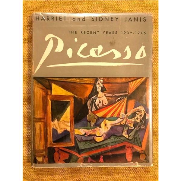 Rare Signed Picasso 1946 Picasso, The Recent Years Book